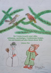 Calm, Silence, Peace, Joy by Johanna Thier