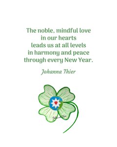 A Lucky Charm for all Humans of this World - Version 1 by Johanna Thier