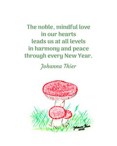 A Lucky Charm for all Humans of this World - Version 2 by Johanna Thier