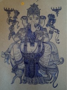 Ganesha Rides Vahana by Andy Schweigard