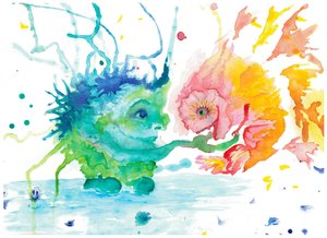 The Little Shrimp and Her Mr. Stain by Phantalis