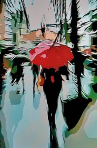 Red City Umbrella