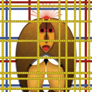 Animal Rationale (I) - Hommage Piet Mondrian