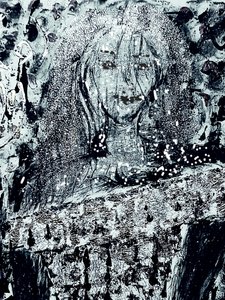 Lady in Black by Margareta Uliarte