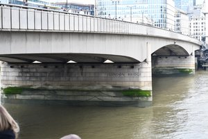 London Bridge Over the River Thames in the Heart of London by Albert Mansour