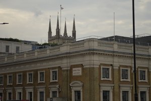 London Bridge Over the River Thames in the Heart of London by Albert Mansour