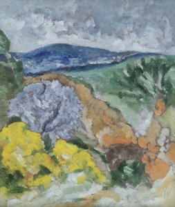 Mediterranean Landscape by M. Vet