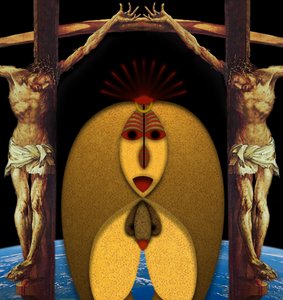 Ecce Homo (I) (the historical animal and the historical human) by Alexander Eibach