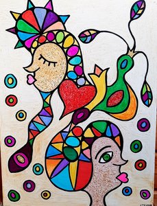 Between Heart and Freedom by Steffi_Seiler_Art