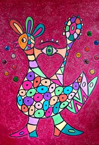 Seeing Chicken Boots by Steffi_Seiler_Art