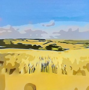 Digital Landscape 15 by M. Vet