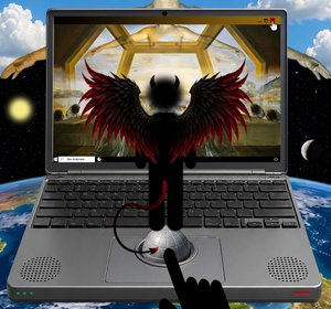Der Antichrist (I) (aus der Serie WINDOWS) by Alexander Eibach