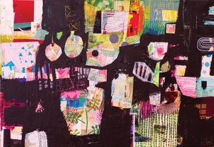Black Abstraction 7 by OBOSHI