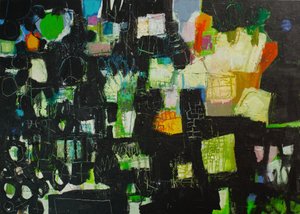 Black Abstraction 1 by OBOSHI