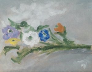 Field flowers by M. Vet