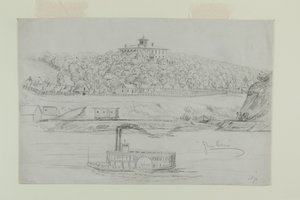 Pencil Drawing Glen Eden by A.B. Greene by A.B. Greene