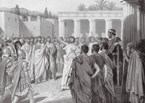 Congress of Peloponnesian States at Sparta, BC 432 by A.C. Weatherstone