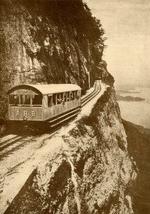 On the Arth-Rigi Railway by A.G Werthi