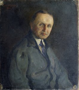 Portrait of the Pianist Konstantin Igumnov by A.K. Elsner