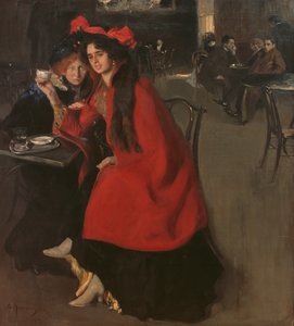 In a Cafe, 1902