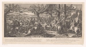 Defeated King Porus Before Alexander the Great by A. Bormans