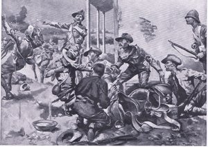 The Attack on Hamel Fontein Farm, from After Pretoria: The Guerilla War