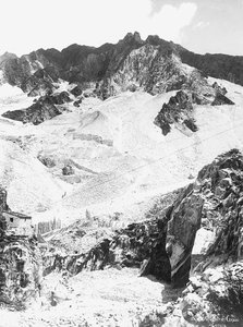 A Marble Quarry in the Apuan Alps, in Tuscany by A. Corsini