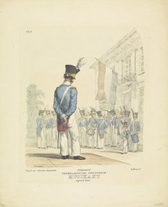 Musician in Full Uniform