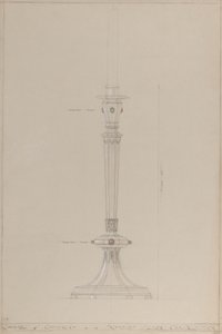 Chapel of Chivalry: proposed silver candlestick