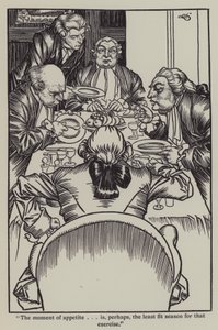 Illustration for The Essays of Elia by Charles Lamb by A. Garth Jones