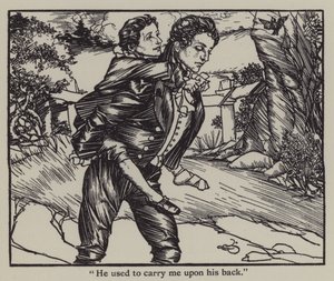 Illustration for The Essays of Elia by Charles Lamb by A. Garth Jones