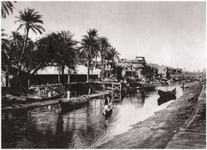 Ashar Creek Leading to the Shatt al-Arab, Basra, Iraq by A. Kerim