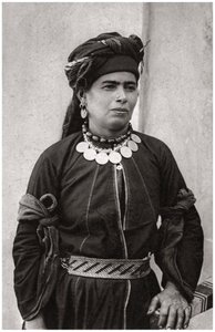 Kurdish Lady in Her Best Costume, Iraq