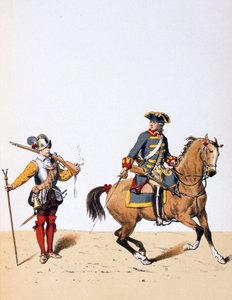 French Royal Troops, c1750