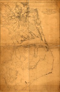 Coast of North Carolina & Virginia by A. Lindenkohl