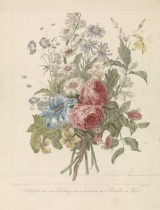 Bouquet, Model for Embroidery by A. Lutz