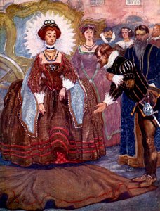 Quickly Pulling Off His Cloak He Threw It Upon the Ground, 1581, 1905