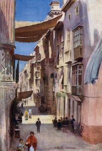A Street in Murcia by A. Trevor Haddon