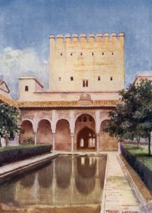 The Alhambra, Tower of Comares by A. Trevor Haddon