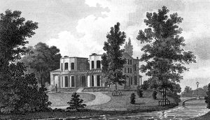 Lord Nelsons Villa at Merton, 19th century