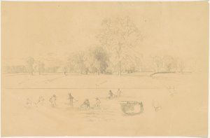 Harvesting, New England by Aaron Draper Shattuck