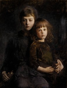 Brother and Sister (Mary and Gerald Thayer)
