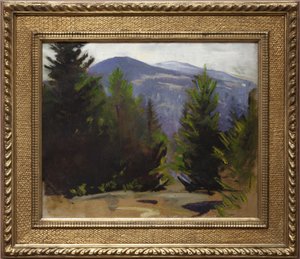 Sketch of Monadnock Mountain by Abbott Handerson Thayer