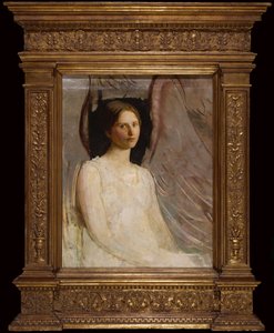 Study for Seated Angel by Abbott Handerson Thayer