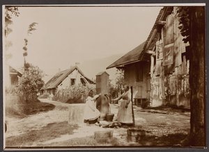 Aix les Bains - near the great port, 27 June 1902
