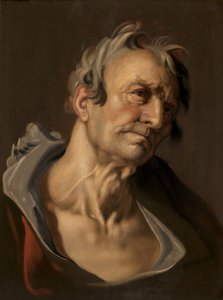 Head of an Old Man by Abraham Bloemaert