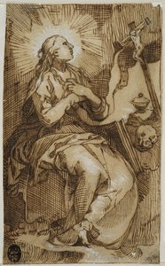 St Mary Magdalene by Abraham Bloemaert