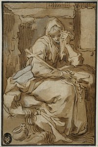 Saint Thais by Abraham Bloemaert