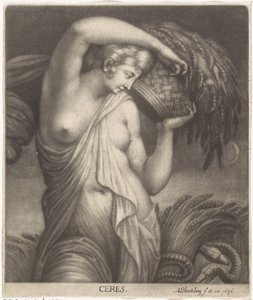 Ceres in a Cornfield by Abraham Bloteling