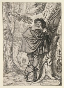 James Howell, Frontispiece to His Dendrologie ou le Forest de Dordonne by Abraham Bosse